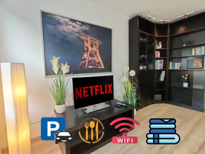 H-Lodges - Top City-Appartments In 에센 외부 사진